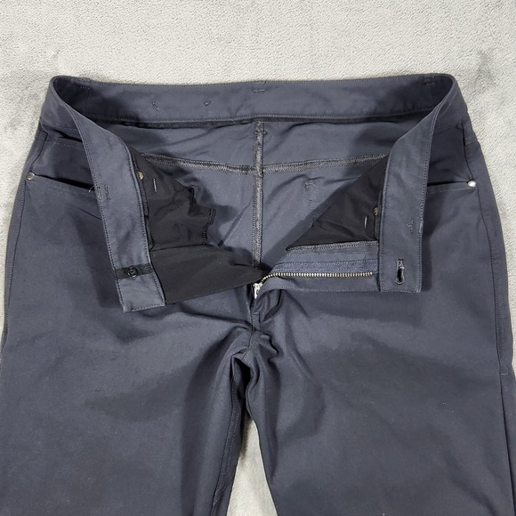 Lululemon Pants Mens 32x31 ABC Slim Fit Gray Softshell Stretch - Picture 11 of 16